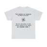t-shirt cendre unisexe avec boussole le nord, suivant comment on est