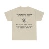 t-shirt sable unisexe avec boussole le nord, suivant comment on est