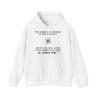 Hoodie - Sweat à capuche Blanc le nord suivant le sens