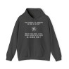 Hoodie - Sweat à capuche gris foncé le nord suivant le sens
