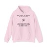 Hoodie - Sweat à capuche rose le nord suivant le sens