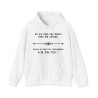 Hoodie - sweat à capuche blanc je dis déjà pas merci dans ma langue