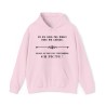 Hoodie - sweat à capuche rose je dis déjà pas merci dans ma langue
