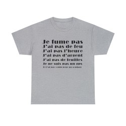 t-shirt gris anti casse couille