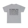 t-shirt gris anti casse couille