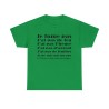 t-shirt vert irlande anti casse couille