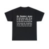 t-shirt noir anti casse couille
