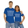 couple portant t-shirt bleu royal anti casse couille