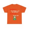 T-shirt Unisexe orange Smoking Area