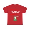 T-shirt Unisexe rouge Smoking Area