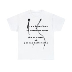 T-shirt blanc il y à 2 manières ..