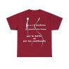 T-shirt cardinal il y à 2 manières ..