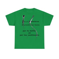 T-shirt vert irlandais il y à 2 manières ..