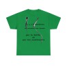 T-shirt vert irlandais il y à 2 manières ..
