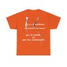 T-shirt orange il y à 2 manières ..