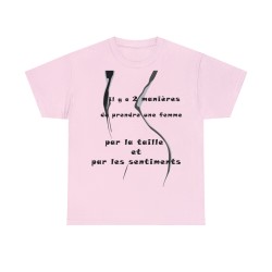 T-shirt rose il y à 2 manières ..