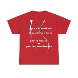 T-shirt rouge il y à 2 manières ..