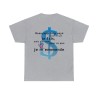 T-shirt gris beaucoup trop payé pour ce que je fais