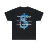 T-shirt noir beaucoup trop payé pour ce que je fais