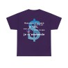 T-shirt violet beaucoup trop payé pour ce que je fais