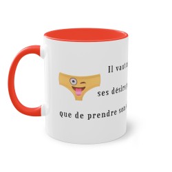 mug rouge il vaut mieux prendre ses désirs