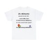 T-shirt blanc homme je déteste quand on me dis
