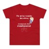 T-shirt pour homme rouge tu m'a vendu du rêve