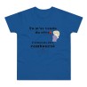 T-shirt pour homme bleu royal tu m'a vendu du rêve
