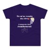 T-shirt pour homme violet tu m'a vendu du rêve