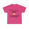 t-shirt fuchsia choisissez bien votre jour