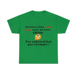 t-shirt vert irlandais choisissez bien votre jour
