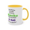 Mug jaune or parfois je me sens moche