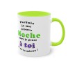 Mug vert clair parfois je me sens moche
