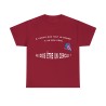 T-shirt rouge cardinal il parait que tout le monde à un bon coté