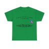 T-shirt vert irlandais il parait que tout le monde à un bon coté