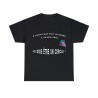 T-shirt noir il parait que tout le monde à un bon coté