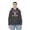 femme avec Hoodie - Sweat à capuche gris foncé choisissez bien votre jour