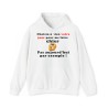 Hoodie - Sweat à capuche blanc choisissez bien votre jour