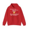 Hoodie - Sweat à capuche Rouge choisissez bien votre jour