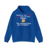 Hoodie - Sweat à capuche Bleu royal choisissez bien votre jour