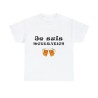 T-shirt blanc unisexe  je suis modération