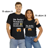 couple avec t-shirt à choisir dans le pack modération