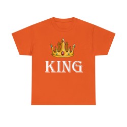 le t-shirt orange King