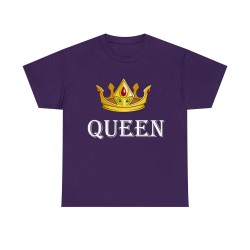 le t-shirt violet Queen