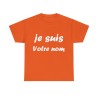 T-shirt à personnaliser de son nom orange je suis ...