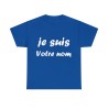 T-shirt à personnaliser de son nom bleu royal je suis ...