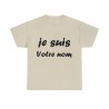 T-shirt à personnaliser de son nom sable je suis ...