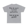 T-shirt gris Fier de moi