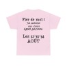 T-shirt rose Fier de moi