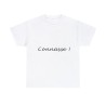 T-shirt blanc connasse